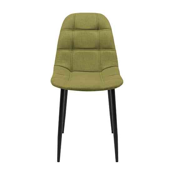 Стілець крісло м'який SplitDesign U Sorrento 36 чорні ніжки Салатовий Київ