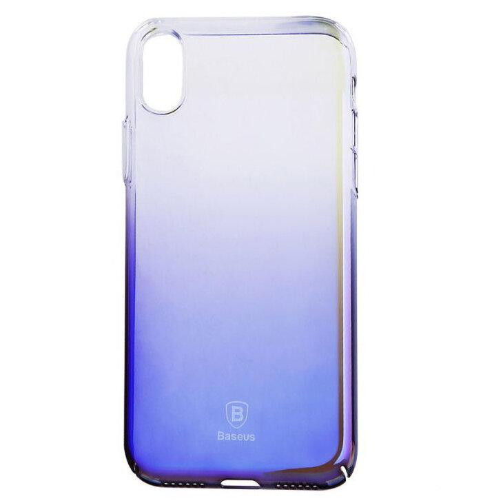 Чохол Baseus для iPhone X/Xs Glaze Purple (WIAPIPHX-GC01) Київ - фото 1