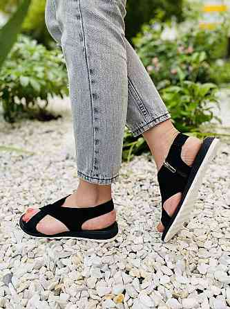 VIKTTORIO Босоніжки жіночі VIKTTORIO Лена чорні (літо, замша натуральна) (3683) Коломыя