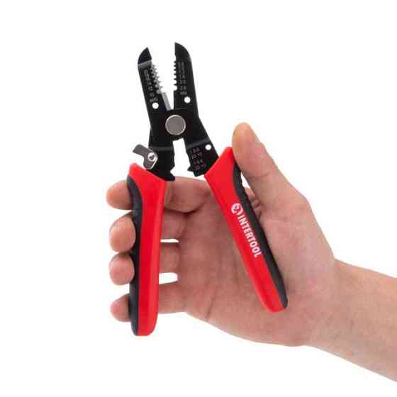 Съемник изоляции, Ø 0,8-2,6 мм, 65 Mn INTERTOOL HT-7028 Киев