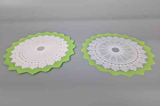 Серветка для квітів діаметром 30 см з рис, 100 шт No 334 (3) (100 шт.) Харків