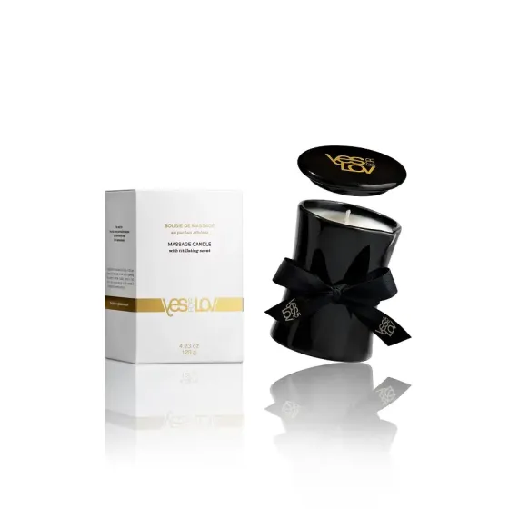 Масажна свічка YESforLOV MASSAGE CANDLE with titillating scent 120 г Львів