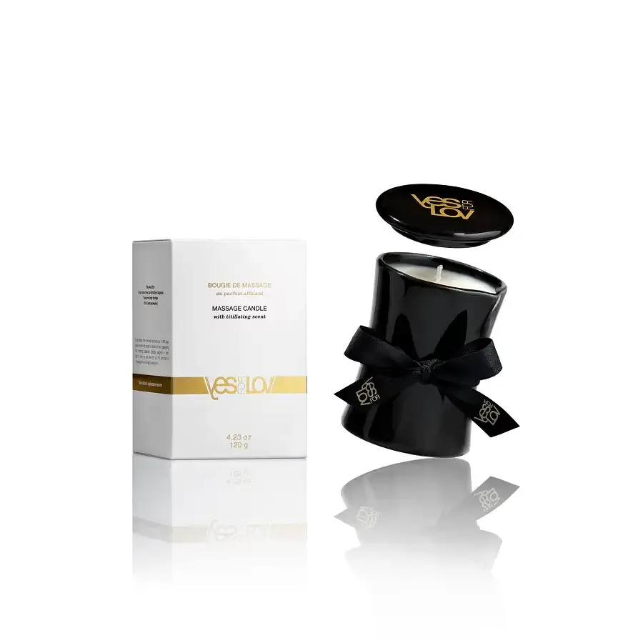 Масажна свічка YESforLOV MASSAGE CANDLE with titillating scent 120 г Львів - фото 1