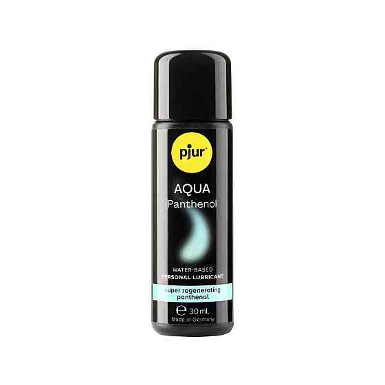 Лубрикант на водной основе pjur Aqua Panthenol 30 мл с пантенолом, уход и увлажнение Sex Aura Киев