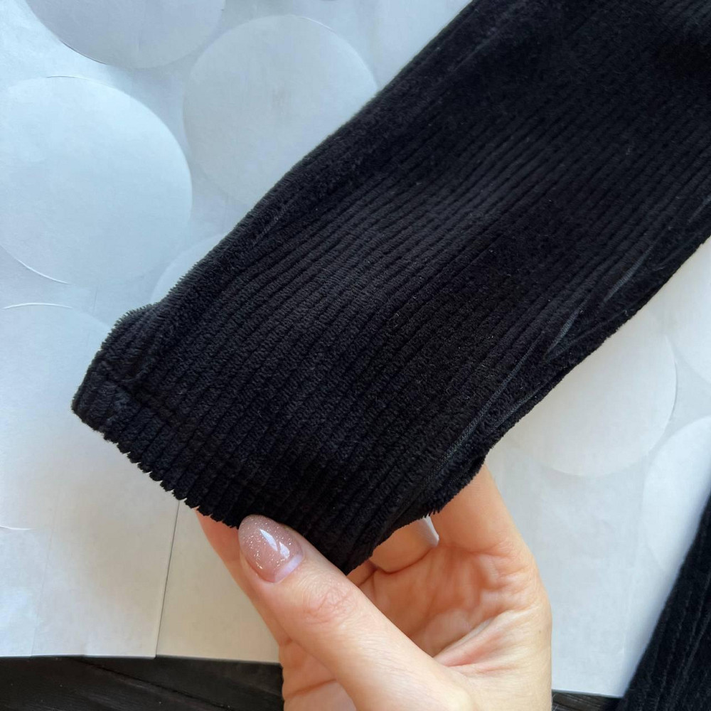 Дитячі Теплі Лосини для Дівчинки Вельвет LC Waikiki Чорні 18-24 міс (86-92 см) пакунок малюка Киев - изображение 2