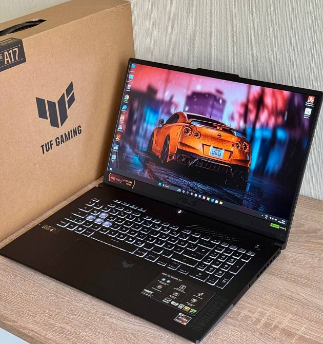 Великий ігровий Ноутбук ASUS -A17 (Ryzen 5 - 7535HS/RTX 4050 - 6Gb. 140W. ) Київ - фото 7
