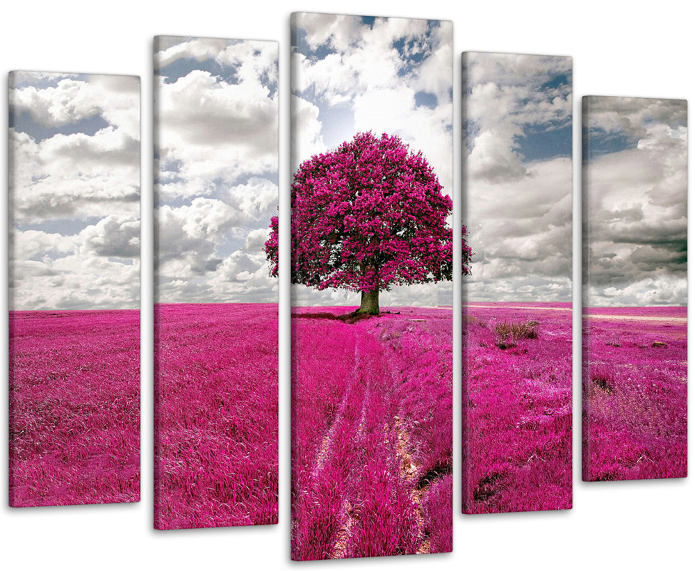 Модульна картина Дерево Поле Art-200_5 Київ - фото 1