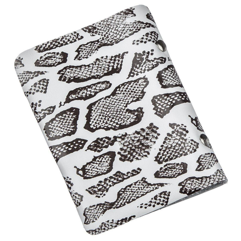 Визитница вертикальная под экзотику 19086 Shvigel Разноцветная Киев - изображение 3