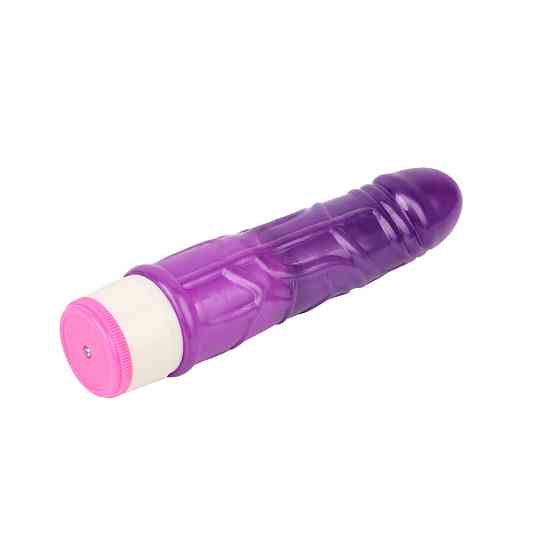 Вибратор реалистичный на батарейках Chisa Basic Luv Theory Stud Rod, фиолетовый, 17.5 см Sex Aura Киев