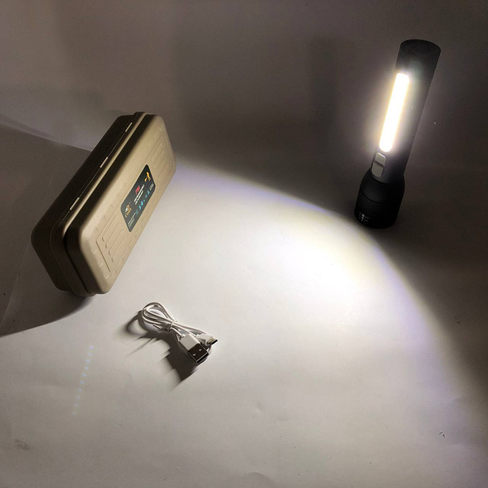 Мощный фонарь с возможностью зарядки, Мощные фонарики, Светильник пылевлагозащищённый AK-44 Львов - изображение 12