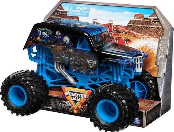 Монстр-траки Monster Jam 1:24 Оригинал Бэтмобиль, Дракон, Мегалодон. Харьков