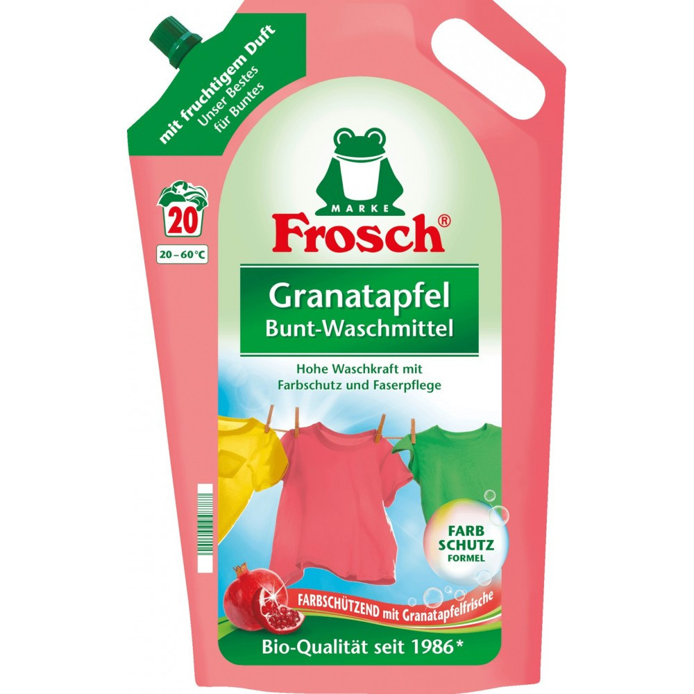 ФРОШ ГЕЛЬ ДЛЯ СТІРКИ ГРАНАТ FROSCH, 1,8 Л. (ГЕРМАНІЯ) Львів - фото 1