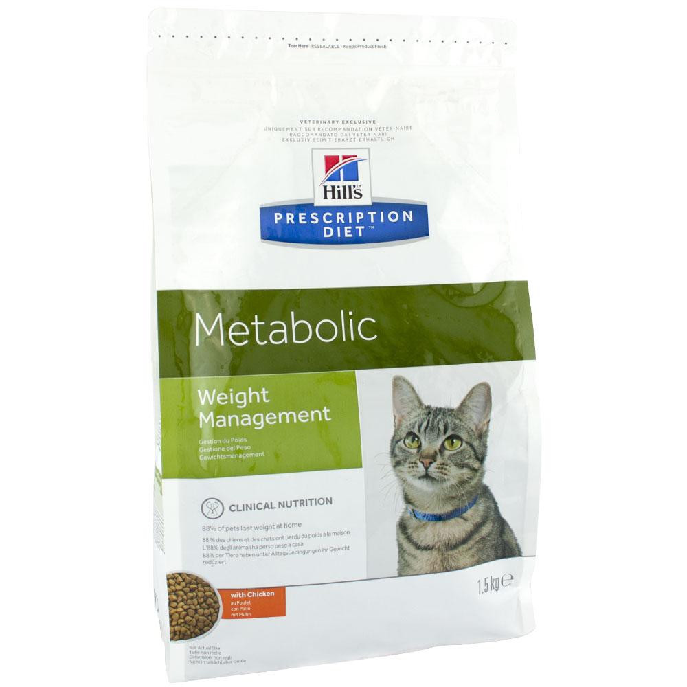 Сухой корм Hills (Хиллс) PD Feline Metabolic для кошек с избыточным весом (курица) 1.5 кг Винница - изображение 2