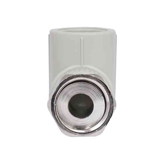 Куточок PPR з накидною гайкою Blue Ocean 25х3/4", 90° ВР із латунним штоком Київ