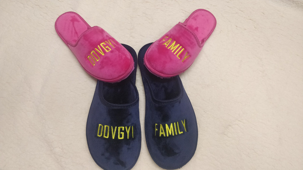 Тапочки с вышивкой женские мужские тапки на заказ от производителя Одесса - изображение 10