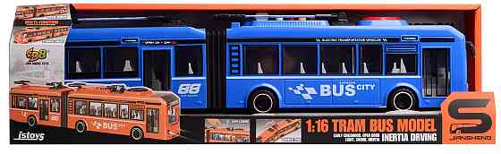 Игрушка CARS S Трамвай голубой 1:16 (CJ-4358578) (7120437) Киев