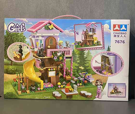 Конструктор Chaobao Летний домик на дереве/кемпинг, 685 деталь Киев