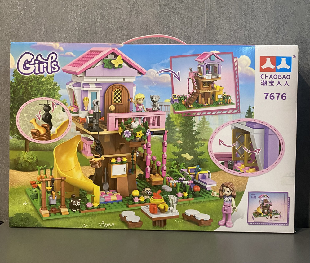 Конструктор Chaobao Летний домик на дереве/кемпинг, 685 деталь Киев - изображение 6