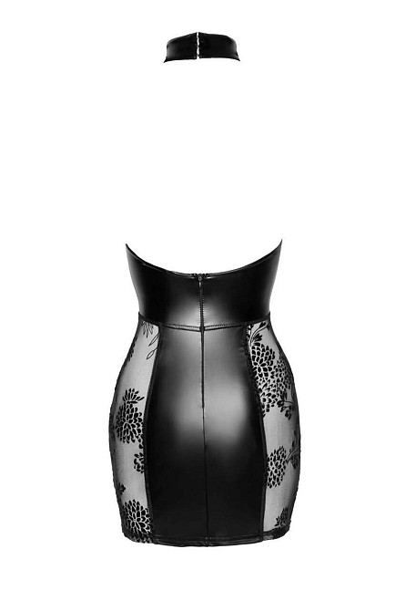 Платье Noir Handmade F238 Short tulle dress with powerwetlook inserts, L Sex Aura Киев - изображение 5