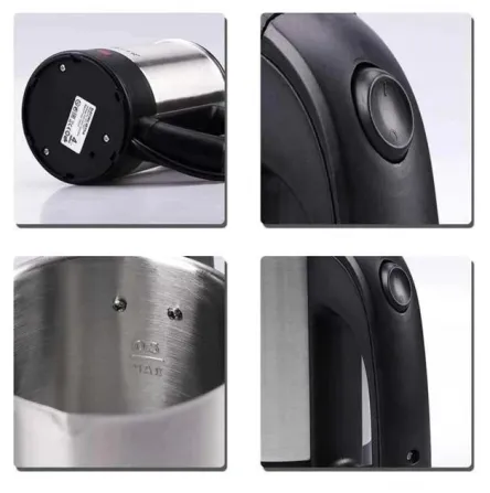 Електрочайник Domotec/RAF R-7887 0.5л 1000Вт 2 чашки, сірий колір Київ - фото 4