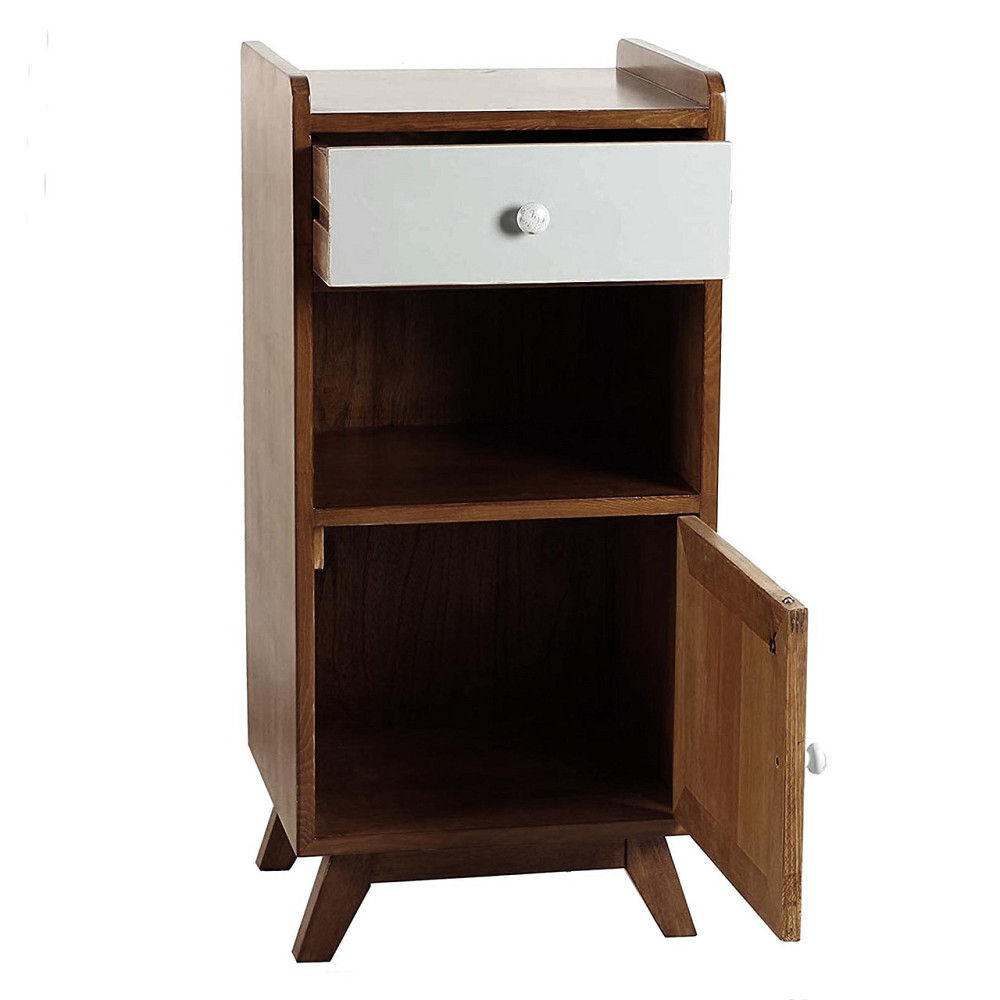 Приліжкова тумба "Алума" капучино-зефір Миколаїв - фото 1