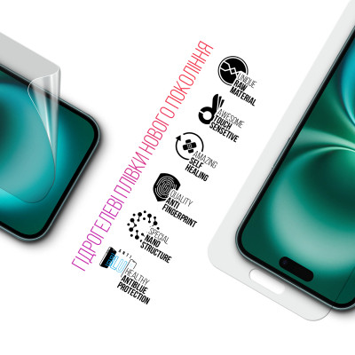 Плівка захисна Armorstandart Kit Clear + Anti-Blue Apple iPhone 16 Plus (ARM80682) Вінниця - фото 3