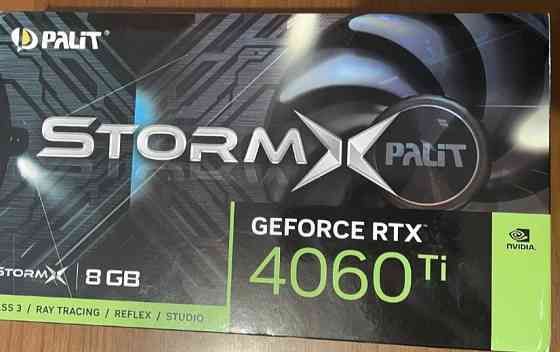 Відеокарта: Mini - ITX Palit StormX Nvidia GeForce RTX4060Ti 8GB. Київ