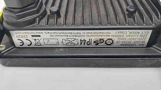 Cвітлодіодний прожектор із датчиком руху HORNBACH 3520A-2E (товар вживаний) Луцк