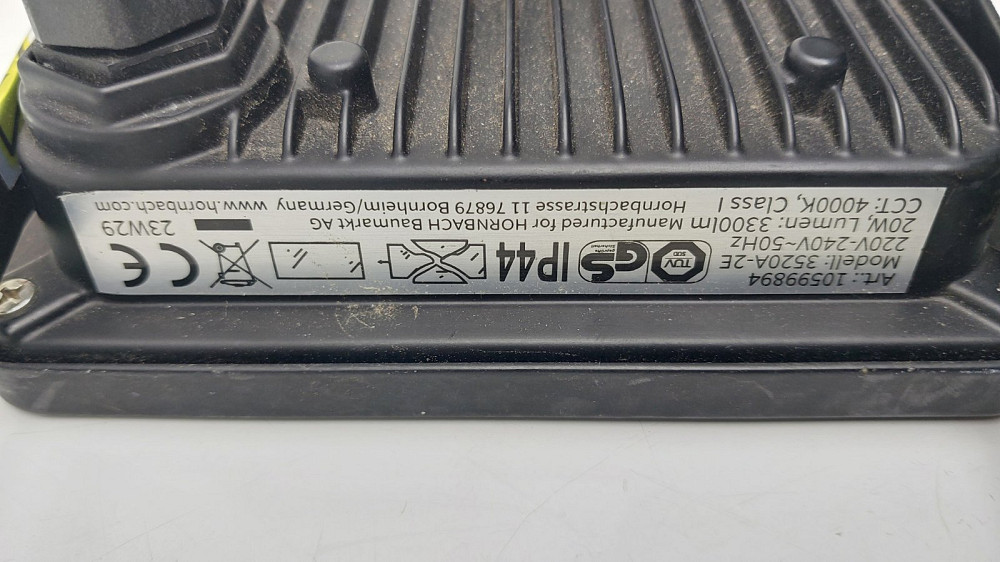 Cвітлодіодний прожектор із датчиком руху HORNBACH 3520A-2E (товар вживаний) Луцк - изображение 4