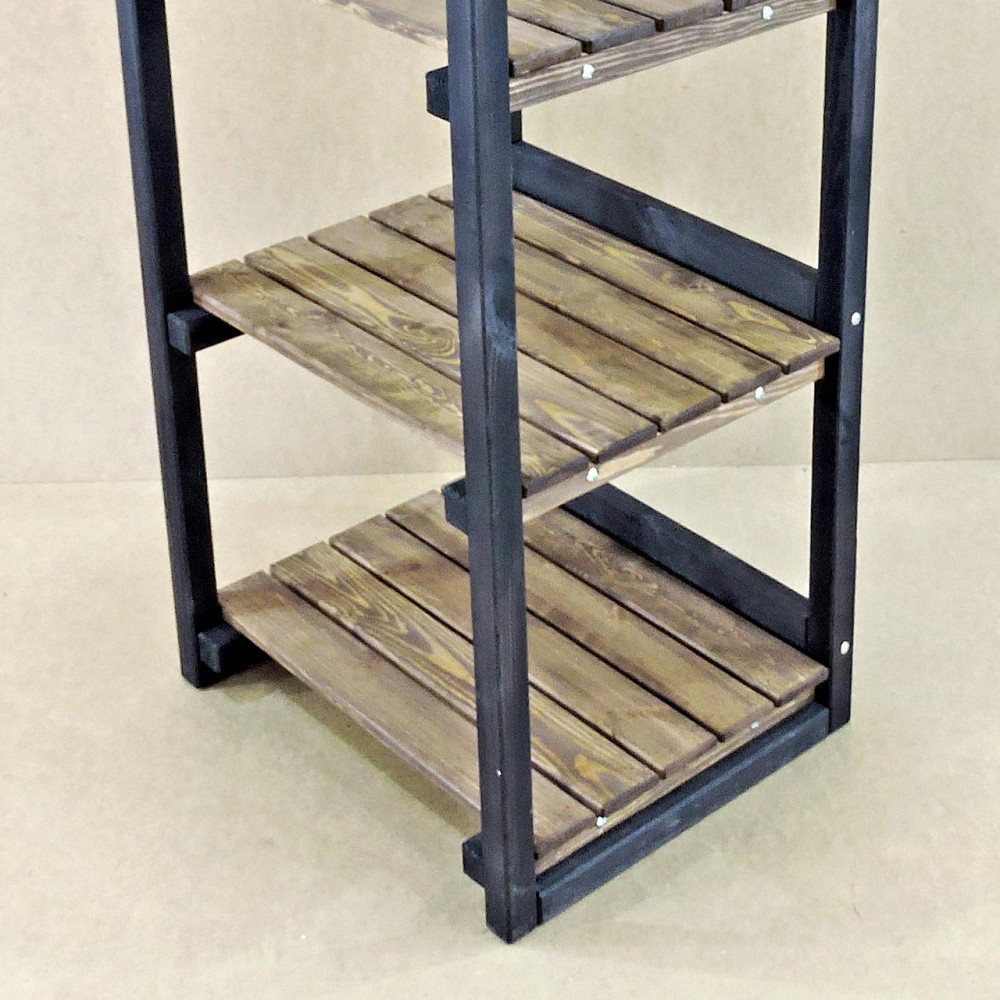 Етажерка розбірна "Норідж 4" капучино Миколаїв - фото 4