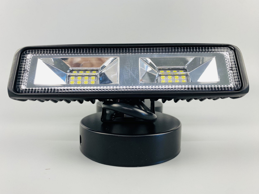 Фара LED прямокутна 18W, 8 led chip, широкий промінь, 10/30V 6000K Мукачево - фото 7
