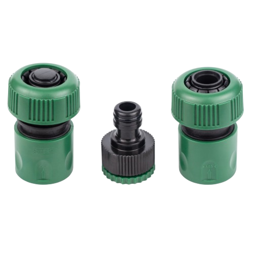 Набір конекторів 1/2" для шланга 3/4" в/р 1/2"*3/4" з адаптерами Grad Житомир - фото 1