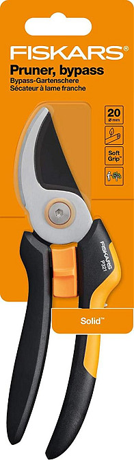 Площинний Секатор 26 см Fiskars Solid "P321" (1057162) Високовуглецева сталь Нововолинськ - фото 4