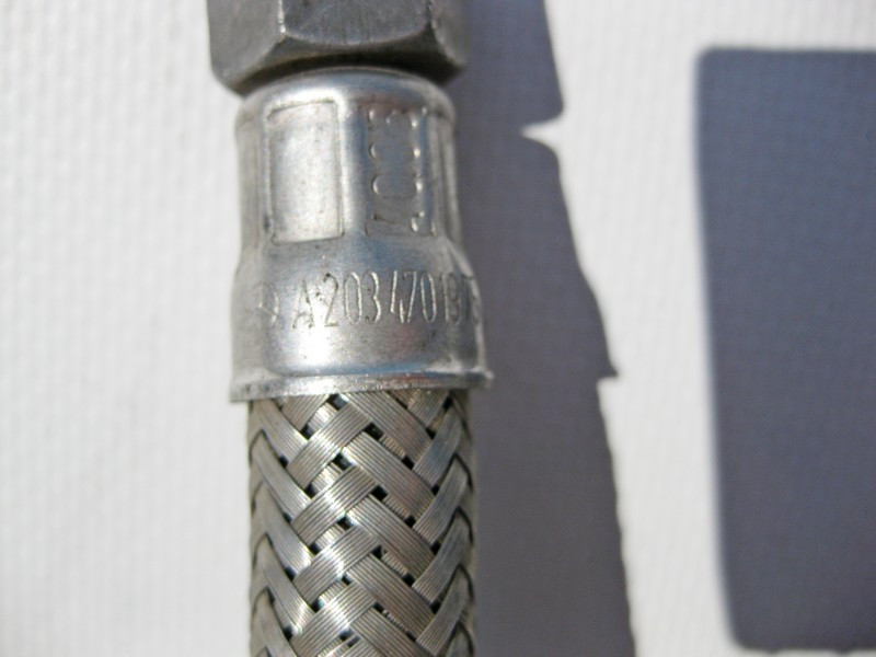 Mercedes-Benz  A2034701975 Паливний шланг бензиновий подача від паливопроводу до двигуна M272 V6 2.5 3.0 3.5л M273 V8 5.5л C-Class W203 CLC C203 CLK C Одеса - фото 6