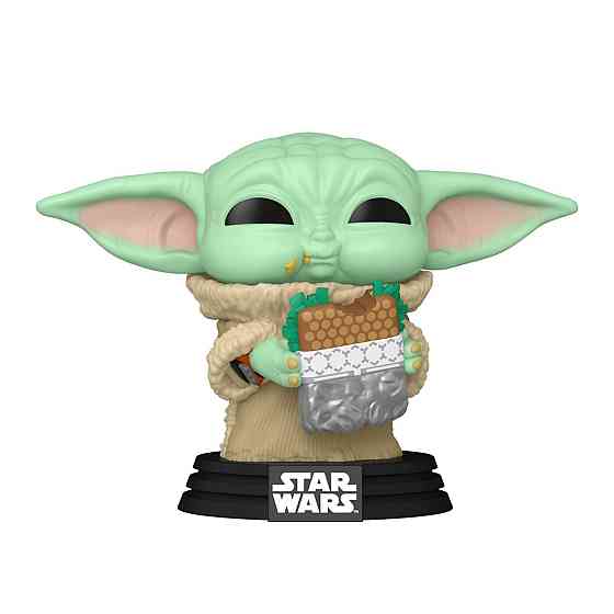 Ігрова фігурка Funko POP! серії Мандалорець і Ґроґу - Ґроґу із сендвічем Дніпро
