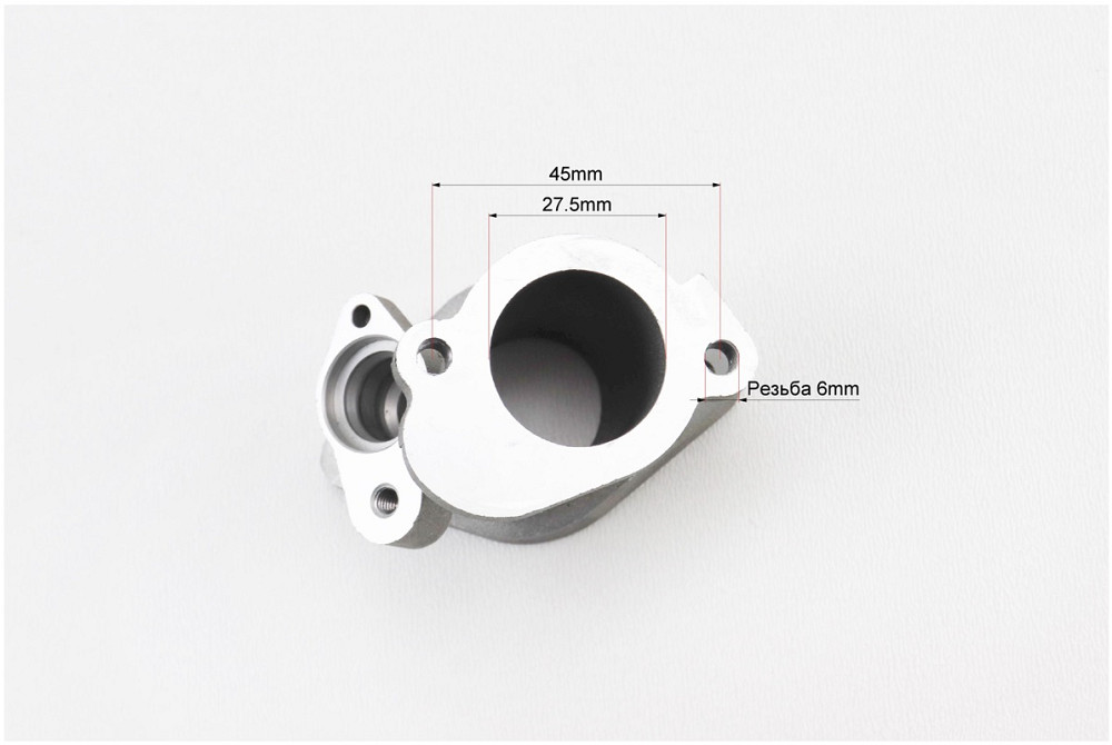 Pantera 200 S/N Патрубок карбюратора (метал) Київ - фото 3