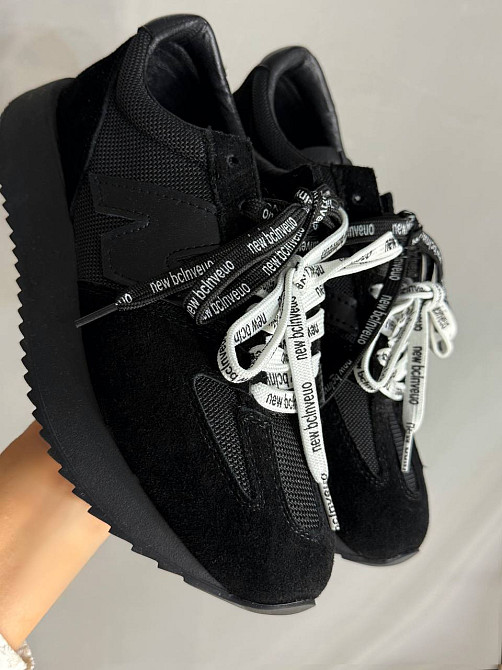 Кросівки жіночі Hengji 23-1 комбіновані замша з сіткою подвійний шнурок чорні, 39, 24,5 см Київ - фото 13