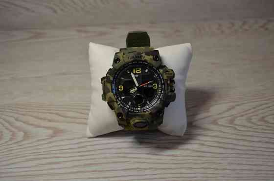 Мужские наручные часы Skmei Hamlet 1155 Зеленый камуфляж Киев