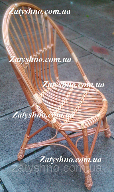 Кресло маленькое балконное плетеное Киев - изображение 2