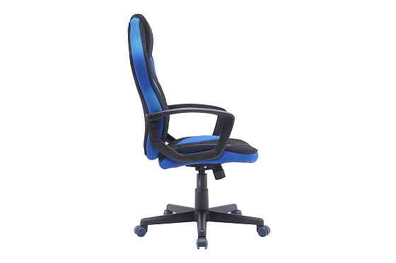 Крісло поворотне DAKAR чорний/блакитний Киев