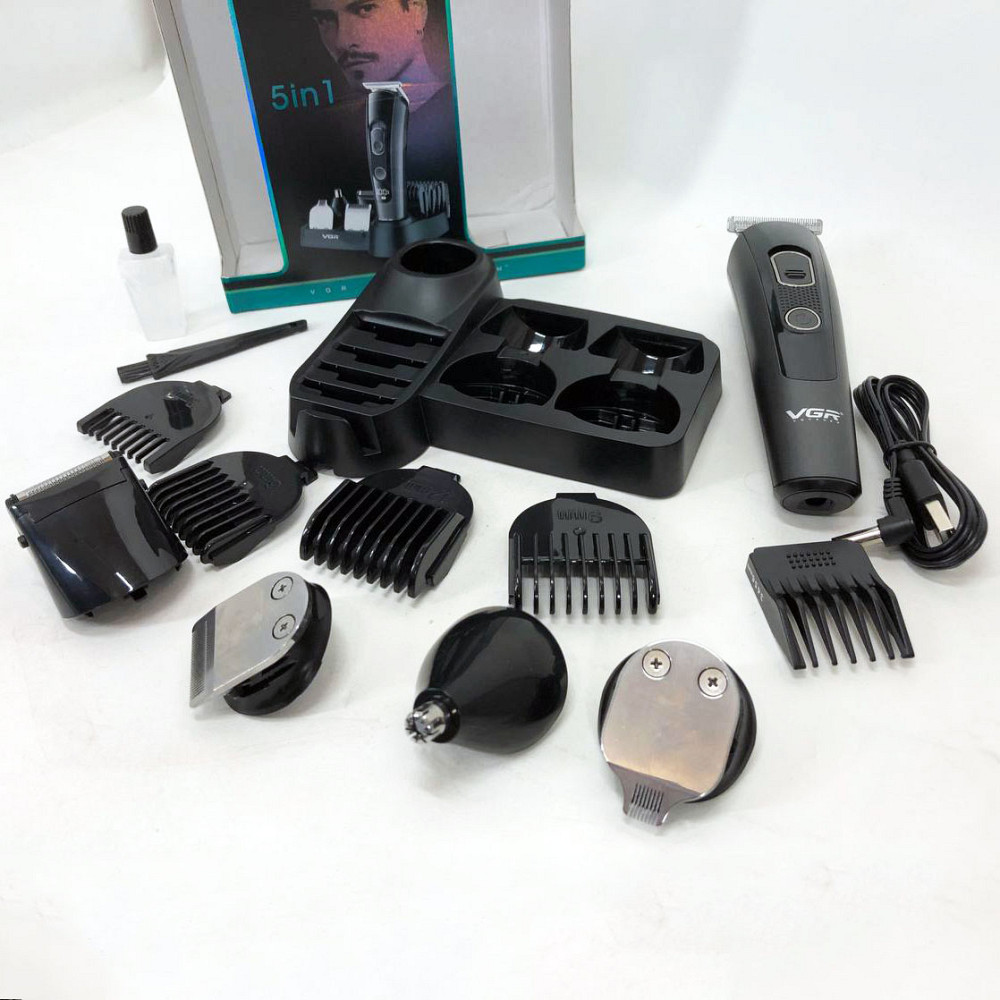 Професійна машинка для стрижки волосся на акумуляторі VGR, Машинка для стрижки посіченого волосся FG-88 Івано-Франківськ - фото 6