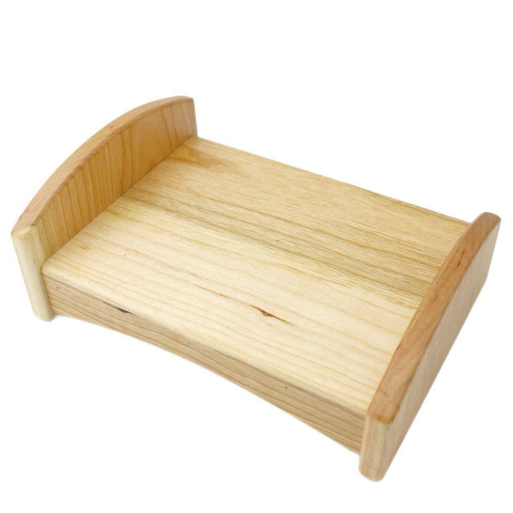 Ліжко для ляльок "Білосніжка" ваніль Миколаїв - фото 1