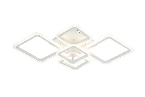 Люстра стельова світлодіодна для вітальні та спальні VALESO 2055/5 Білий 100W Коломыя