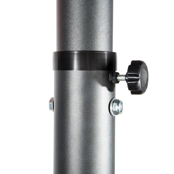 Стійка баскетбольна NILS ZDK021A 305 см, чорно-сіра Київ - фото 9