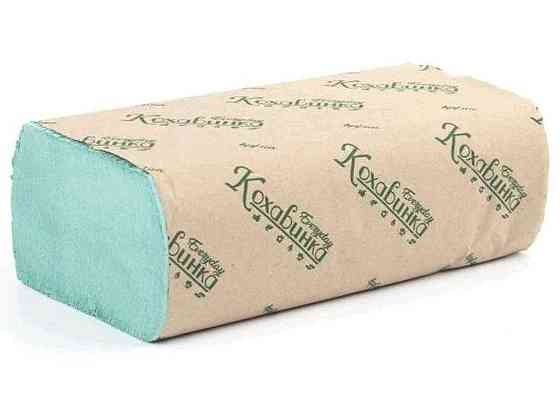Полотенца бумажные 200 шт. Z-типа 22*23 Зеленые ТМ Любивинка Киев