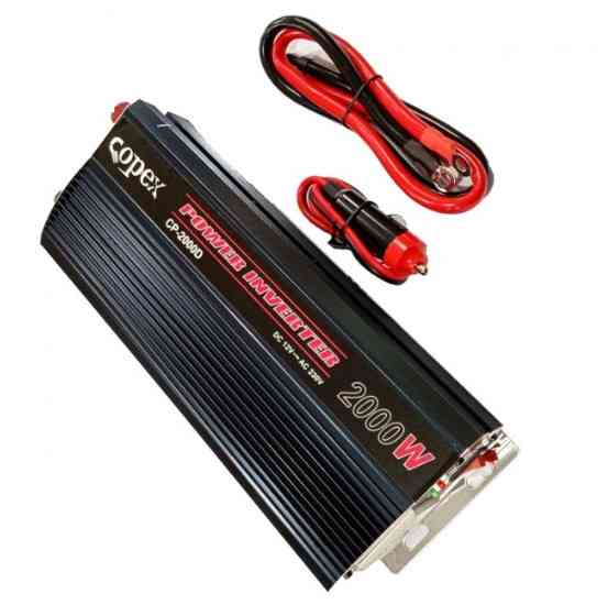 Преобразователь напряжения AC/DC Copex CP-2000D 2000W 220В + LCD экран + USB Винница