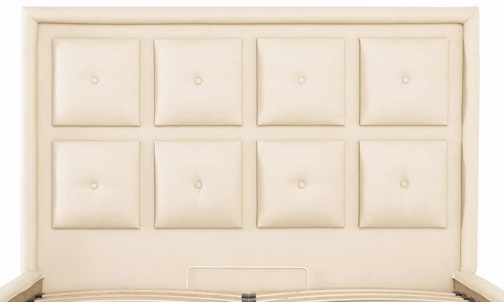 Кровать Windsor VIP 140 х 190 см Fly 2207 С дополнительной металлической цельносварной рамой Бежевый Днепр - изображение 16