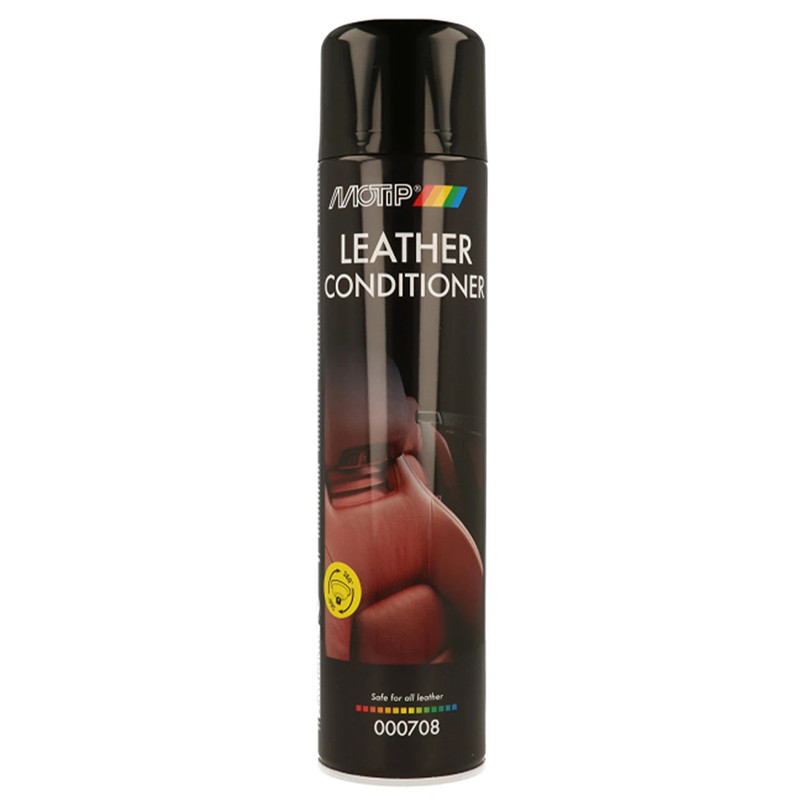 Очисник-кондиціонер для шкіри Motip Leather Conditioner нейтральний аерозоль 600мл Львів - фото 1