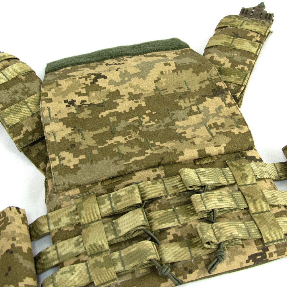 Плитоноска 25 х 30 Піксель ММ-14 Cordura зі швидким скиданням Запоріжжя - фото 5