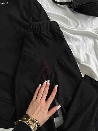 Жіноча базова тепла та приємна термобілизна пума Чорний, 42 Одеса